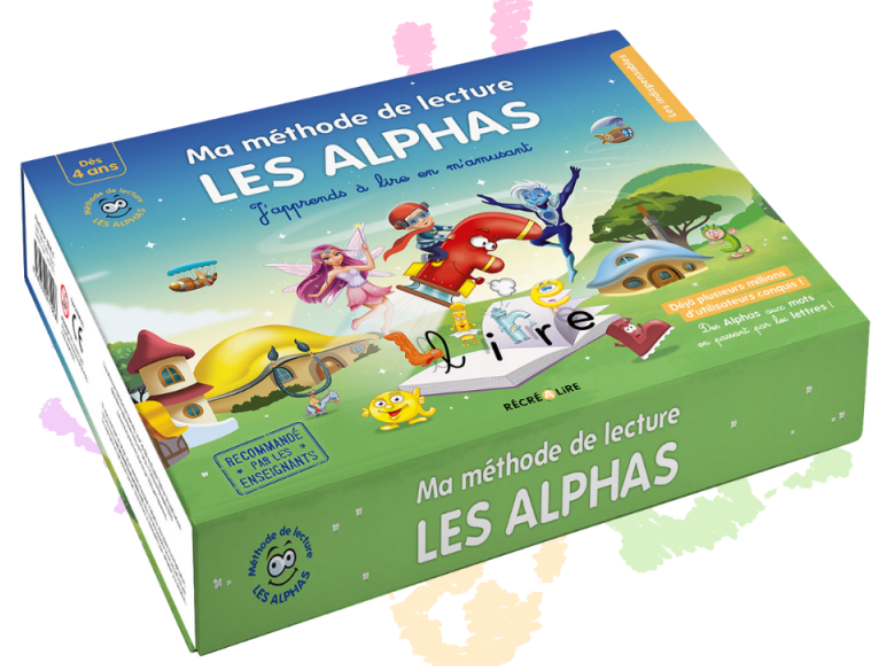 Ma méthode de lecture — Les Alphas — J'apprends à lire en m'amusant