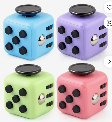 Cube fidget anti-stress