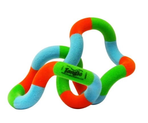 Tangle Jr. Velours — Objet sensoriel doux à manipuler